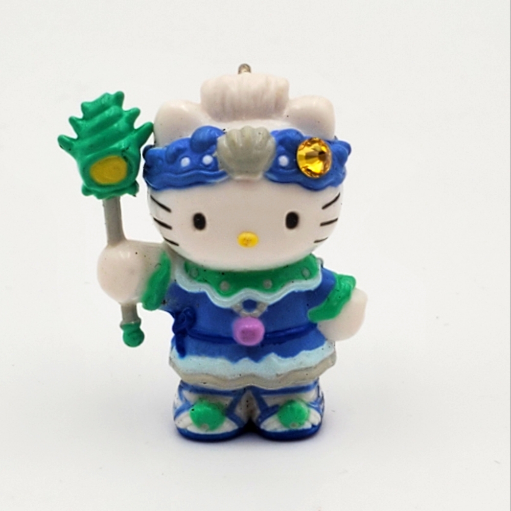 Hello Kitty 2002 Netsuke Gotochi Local Japan Keychain Charm Retired